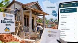 Ilustrasi program Bedah Rumah 2026 di Kabupaten Karawang.