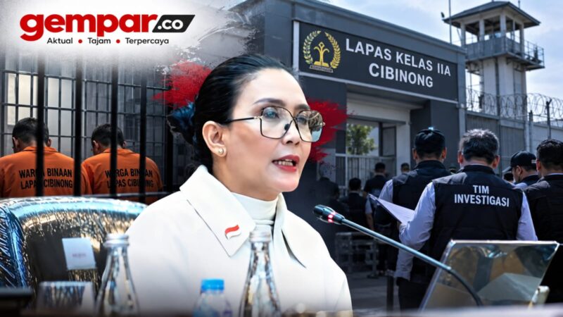 Rieke menyoroti pemeriksaan 90 orang terkait temuan di Lapas Cibinong.