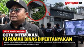 Komisi XIII DPR RI sidak Lapas Cibinong, menyoroti CCTV dan status 13 rumah dinas.