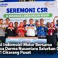 PT Suzuki Indomobil Motor bersama PT Harrosa Darma Nusantara menyalurkan CSR di SMPN 1 Cikarang Pusat.