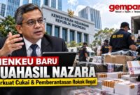 Menteri Keuangan Suahasil Nazara dituntut memperkuat kebijakan cukai dan pemberantasan rokok ilegal. Di Karawang, penindakan terhadap rokok ilegal masih terus berlangsung.