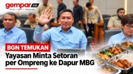 Kepala BGN Sudaryono mengungkap temuan yayasan yang meminta setoran per ompreng kepada mitra dapur MBG, meski disebut tidak berkontribusi dalam operasional dapur.