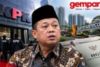 Menteri ATR/BPN Nusron Wahid yang dijadwalkan menjalani pemeriksaan KPK terkait penyidikan dugaan suap pengurusan HGB PT Summarecon.