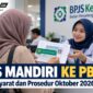 Ilustrasi prosedur peralihan BPJS Mandiri ke PBI bagi masyarakat yang memenuhi syarat.