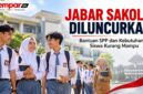 Program Jabar Sakola hadir untuk meringankan biaya pendidikan siswa kurang mampu di Jawa Barat.