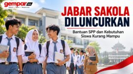 Program Jabar Sakola hadir untuk meringankan biaya pendidikan siswa kurang mampu di Jawa Barat.