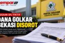 LSM GANAS mendesak audit dana Golkar Kabupaten Bekasi 2022–2025 menyusul dugaan SPJ fiktif dan pemalsuan tanda tangan pengurus.