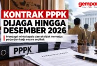 Mendagri larang pemutusan kontrak PPPK secara sepihak hingga Desember 2026.