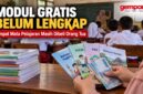 Program modul gratis Pemkab Karawang belum mencakup seluruh mata pelajaran. Orang tua siswa di Batujaya mengaku masih harus mengeluarkan Rp60 ribu untuk membeli empat buku modul.