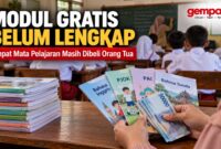 Program modul gratis Pemkab Karawang belum mencakup seluruh mata pelajaran. Orang tua siswa di Batujaya mengaku masih harus mengeluarkan Rp60 ribu untuk membeli empat buku modul.