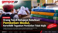 Ilustrasi modul pembelajaran di Karawang. Korwildik Wilayah VII menegaskan pembelian empat modul tambahan tidak wajib bagi orang tua siswa.