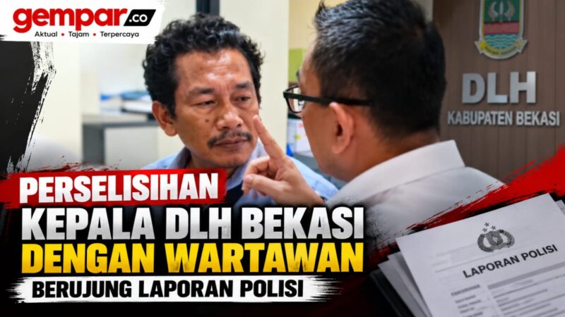 Perselisihan Kepala DLH Bekasi dengan wartawan berujung laporan polisi dan memicu sorotan insan pers.